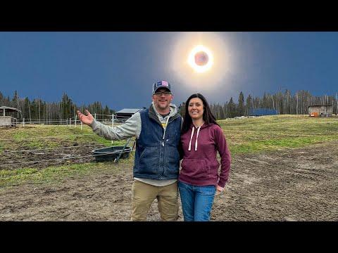 Unforgettable Experience: Witnessing a Total Solar Eclipse on an Off-Grid Farm