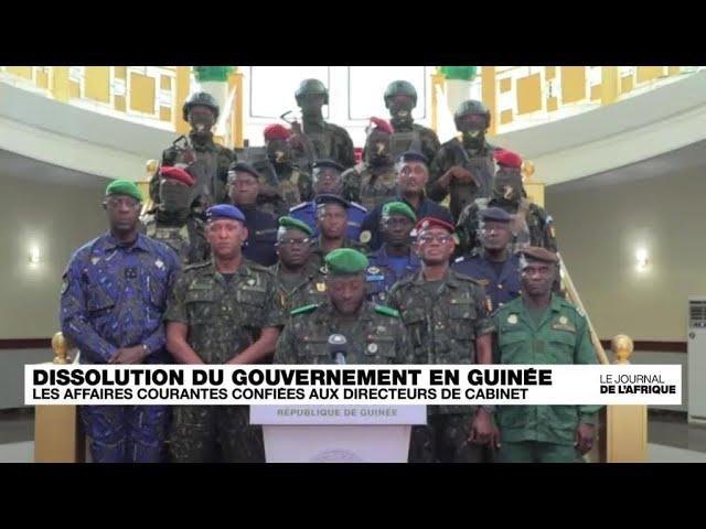 Rupture du gouvernement en Guinée : Faits saillants et réactions régionales