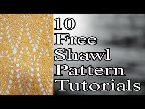 Learn to Crochet Beautiful Shawls with Crystal's Tutorials