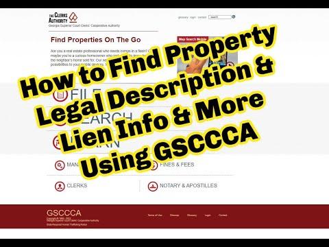 Unlocking Property Information: A Guide to Using GSCCCA