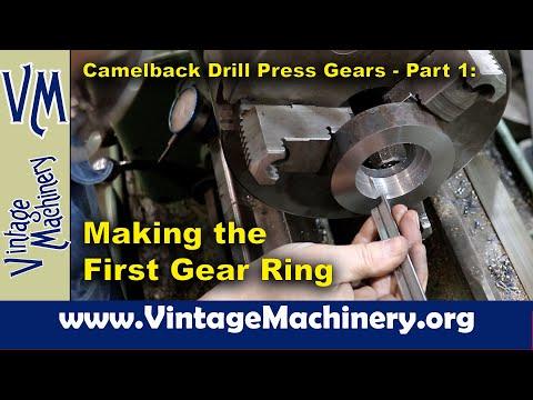 Expert Guide to Repairing and Replacing Gears: Camelback Drill Press Gears - Part 1