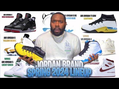 Air Jordan Release Dates Spring 2024