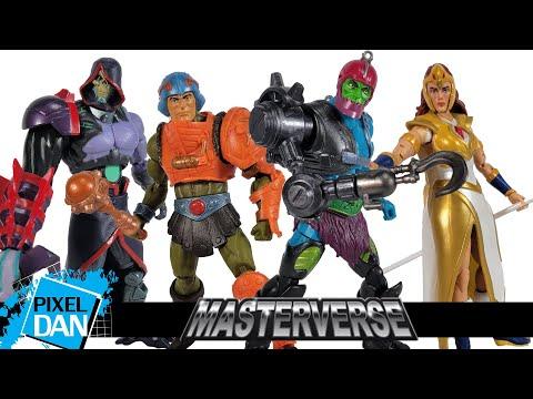 Unveiling the New Masters of the Universe Masterverse Figures: Man-At-Arms, Trap Jaw, Skeletor, and Sorceress Tila
