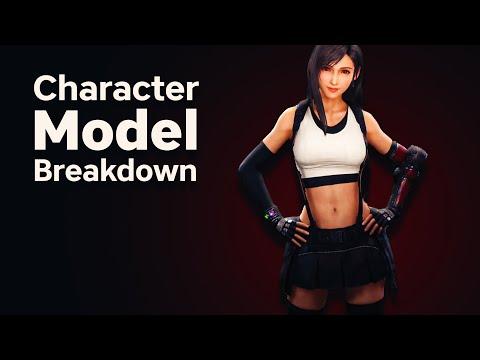 Unveiling the Artistry of Tifa Lockhart: Character Model Breakdown and Texturing Techniques