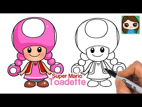 Learn to Draw Toadette: A Step-by-Step Guide for Beginners