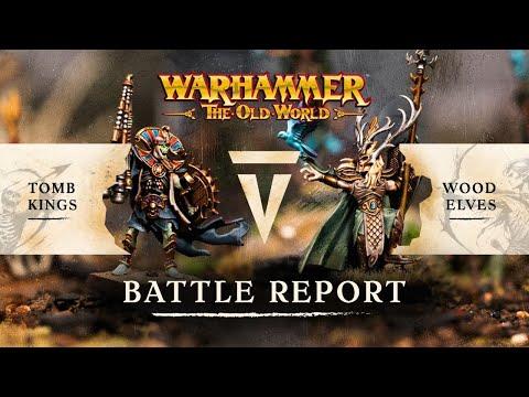 Epic Battle Report: Wood Elves Vs Tomb Kings - Who Will Emerge Victorious?