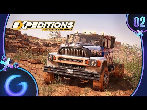 Exploration du Grand Canyon dans Expeditions à MudRunner Game FR #2