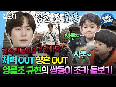 규현과 쌍둥이 조카의 놀이 계획 및 생일 파티