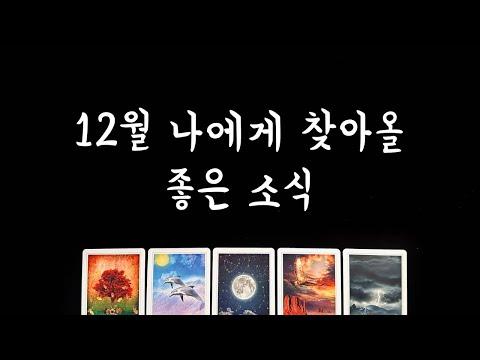 [타로] 12월 나에게 찾아올 좋은 소식🌟