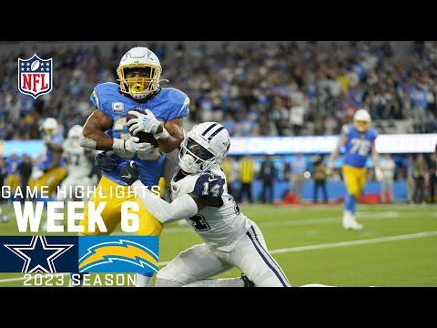 Dallas Cowboys vs. Los Angeles Chargers | 2023 Week 6 Game Highlights