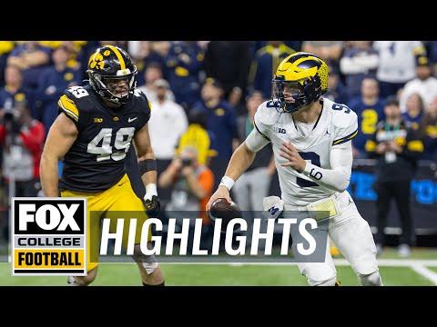 Thrilling Big Ten Championship: Michigan Wolverines vs. Iowa Hawkeyes