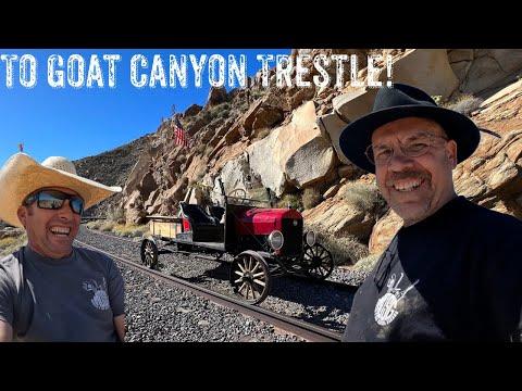 Exploring the Southern Pacific Railway Tracks: A Journey to the Goat Canyon Trestle Bridge