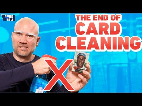 Revolutionizing Card Cleaning: PSA's New Detection System