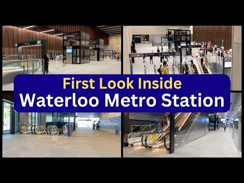 Discover the Unique Features of Sydney Metro Waterl Station
