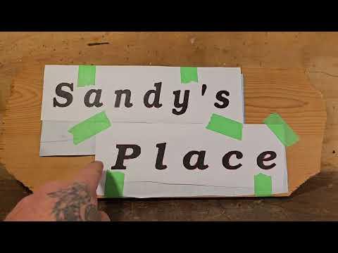 Honoring Sandy: A Wood Carving Tribute to a Beloved Friend