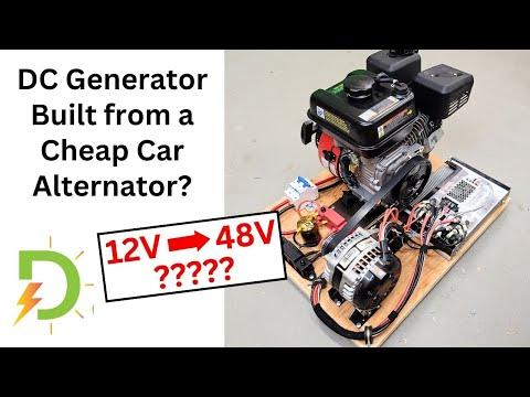 Maximizing Car Alternator for 48V Battery Charging