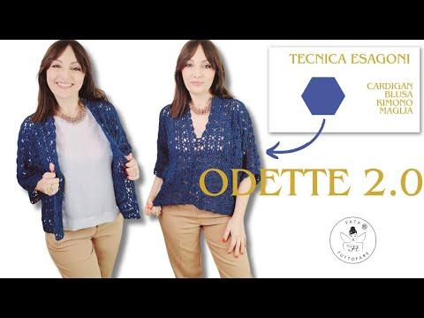 Tutorial di lavorazione a maglia: Cardigan Odette 2.0