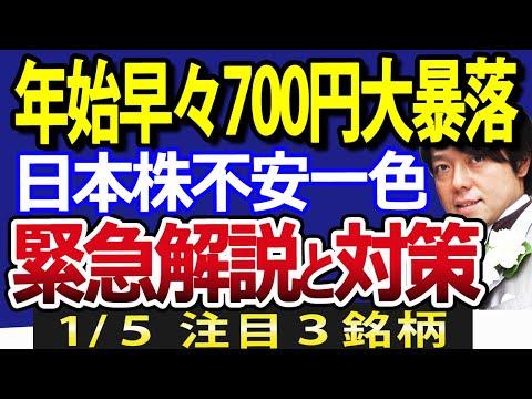 【緊急】2024年の日本株に関する最新情報！