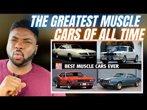 Unveiling the Ultimate Muscle Cars: A Brit's Perspective