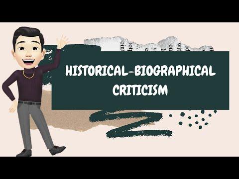 Unraveling the Mysteries of Historical Biographical Criticism: A Guide to Understanding Literature in Context