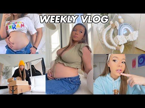 Pregnancy Vlog: Cravings, Organization, and Decor