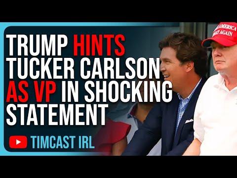 Trump Considers Tucker Carlson as Running Mate: Speculation and Controversy Surrounding VP Selection