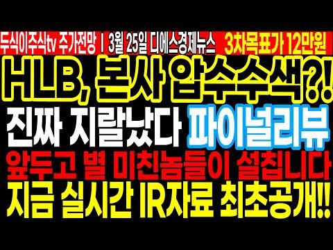 HLB 그룹 주식 투자 전략 및 시세 분석