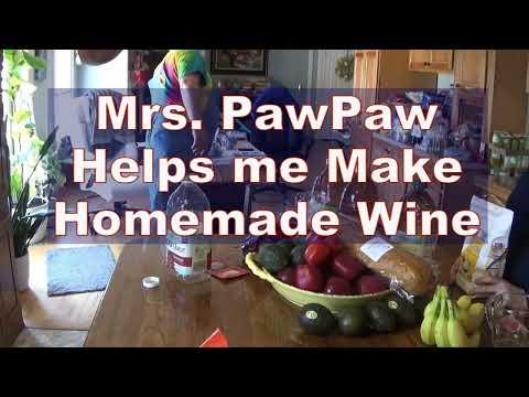 Discover the Art of Homemade Wine Making with Mrs. PawPaw