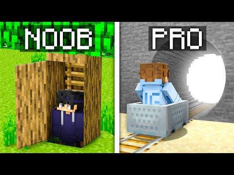 Unveiling the Epic Showdown: NOOB Vs PRO in a Thrilling Build Challenge