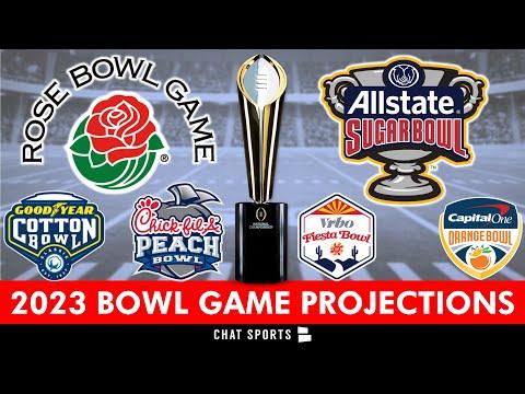 2023 College Football Bowl Projections: CFP Semifinals, New Year’s Six & More