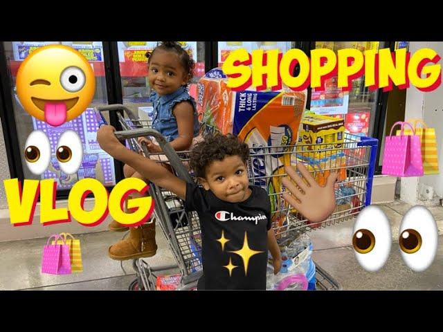 Busy Grocery Shopping with Mom and Child: A Fun Adventure