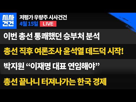 한국 총선 후 경제 상황과 정치적 변화에 대한 분석
