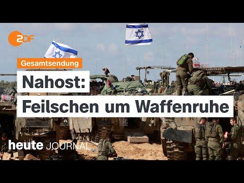 Aktuelle Nachrichten: Waffenruhe in Nahost, CDU-Bundesparteitag und Scholz im Baltikum