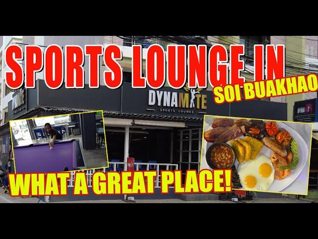 Experience the Dynamite Sports Lounge: A New Hub for Sports and Entertainment in Soyal