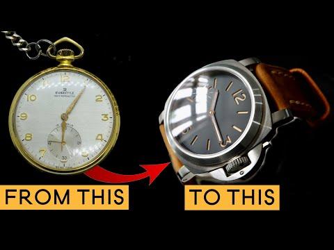 How to Convert a Pocket Watch into a Panerai-esque Wristwatch: A Comprehensive Tutorial