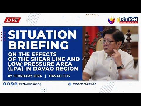 Impact of Shear Line and Low-Pressure Area in Davao Region