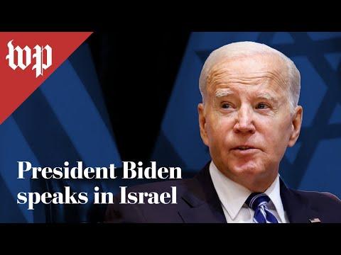 President Biden's Message to Israel and Gaza: A Call for Unity and Humanitarian Aid