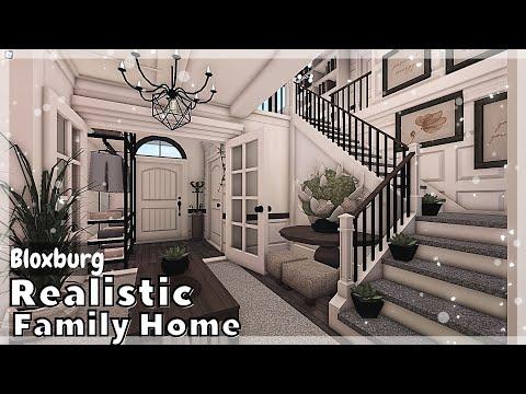 Experience the Excitement: BLOXBURG Realistic 2-Story Family Home Speedbuild