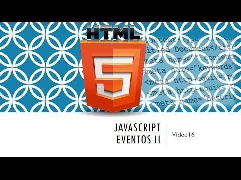 Mejora tu sitio web con eventos en HTML5 y JavaScript