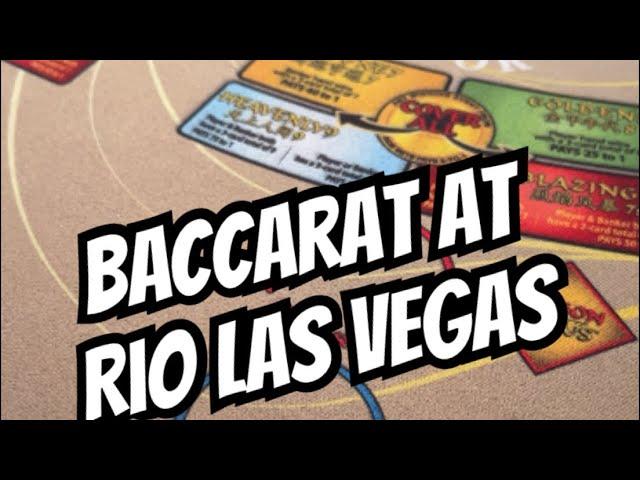 Experience the Thrill of Baccarat at Rio Las Vegas: A Lucky Adventure