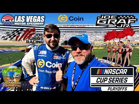 Exciting NASCAR Race in Vegas: Eric's Journey and Pit Stop Drama