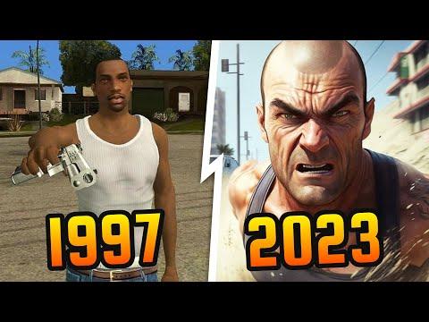 The Ultimate Evolution of Grand Theft Auto: From 'Race 'n' Chase' to HD Universe