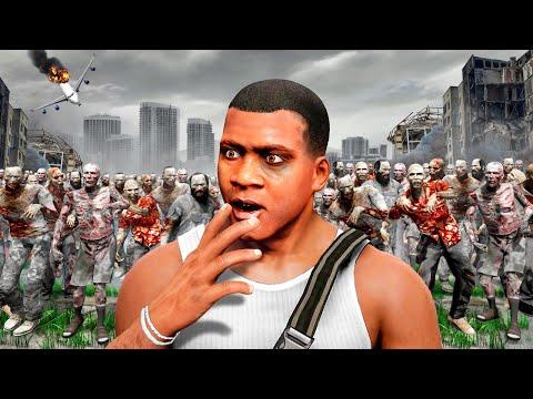 Surviving the BIGGEST Zombie Apocalypse in GTA 5!