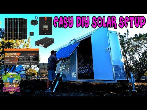 Upgrading a Harley-Davidson Trailer with Solar Panels: A Step-by-Step Guide