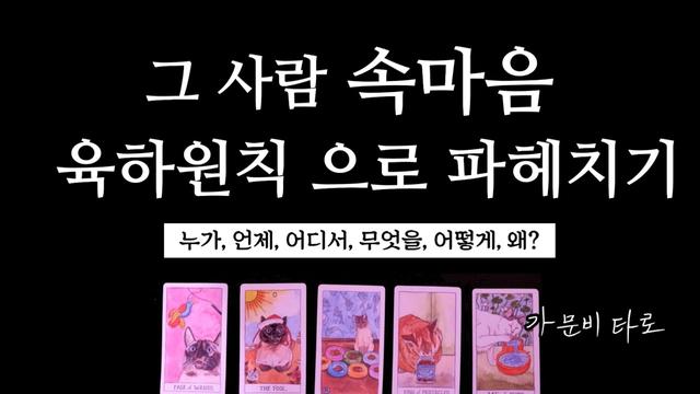 타로 카드를 통해 상대방의 속마음을 파헤치는 방법