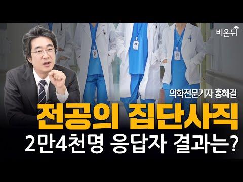 의학전문기자 홍혜걸 결혼식, 의사 집단사직 문제와 대통령 언급에 대한 논란