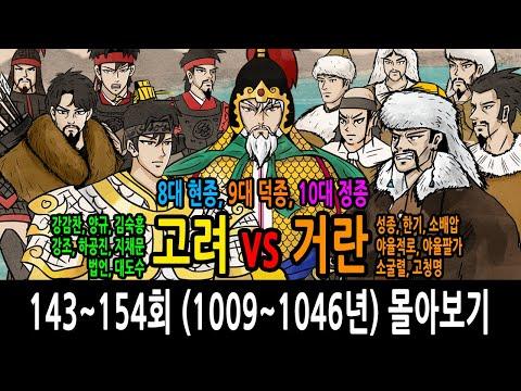 고려 vs 거란: 한국사 몰아보기 feat 현종 덕종 정종 강감찬