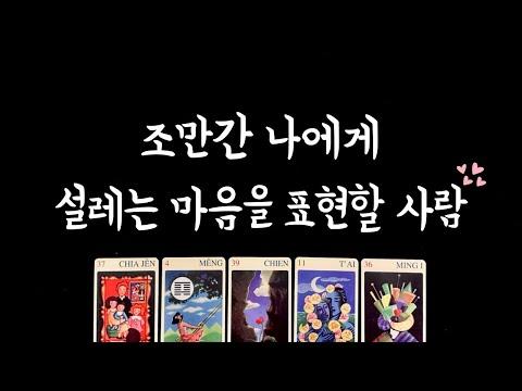 타로 카드로 본 설레는 마음을 표현할 사람의 특징과 예상 관계