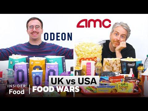 US vs UK Movie Theater Food: A Comparison of AMC vs Odeon