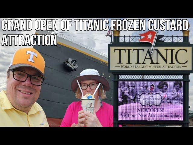 Indulge in Sweet Delights at Titanic Frozen Custard & Chocolate Attraction in Pigeon Forge
